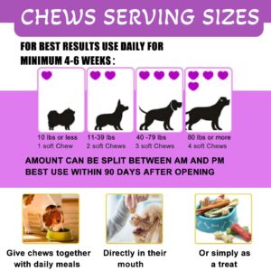 Probiotics for Dogs，Dog Probiotics and Digestive Enzymes，Health and Immune Support. Relieves Constipation, Bad Breath, Flatulence and Upset Stomach. Veterinarian Developed,120 Chews, Duck Flavor.