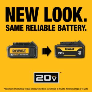 DEWALT 20V MAX Battery with LED Charge Indicator, 3 Amp Hour, 4 Pack (DCB200-4)