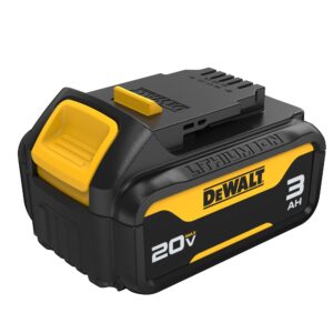 DEWALT 20V MAX Battery with LED Charge Indicator, 3 Amp Hour, 4 Pack (DCB200-4)