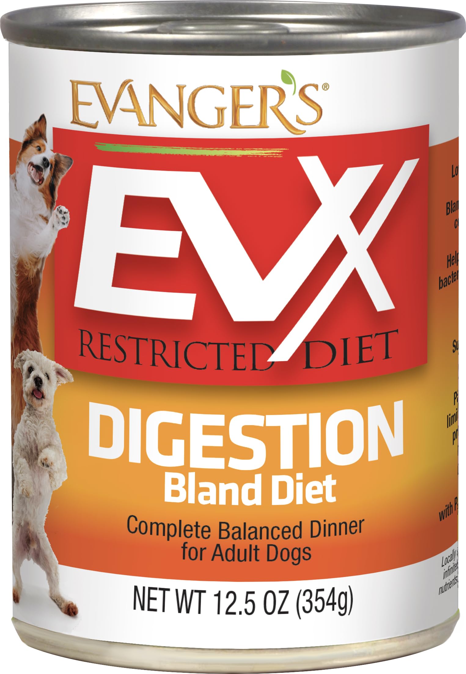 EVX Restricted Diet: Allergies and Food Sensitivities Canned Dog Food - 12, 12.5 oz Cans