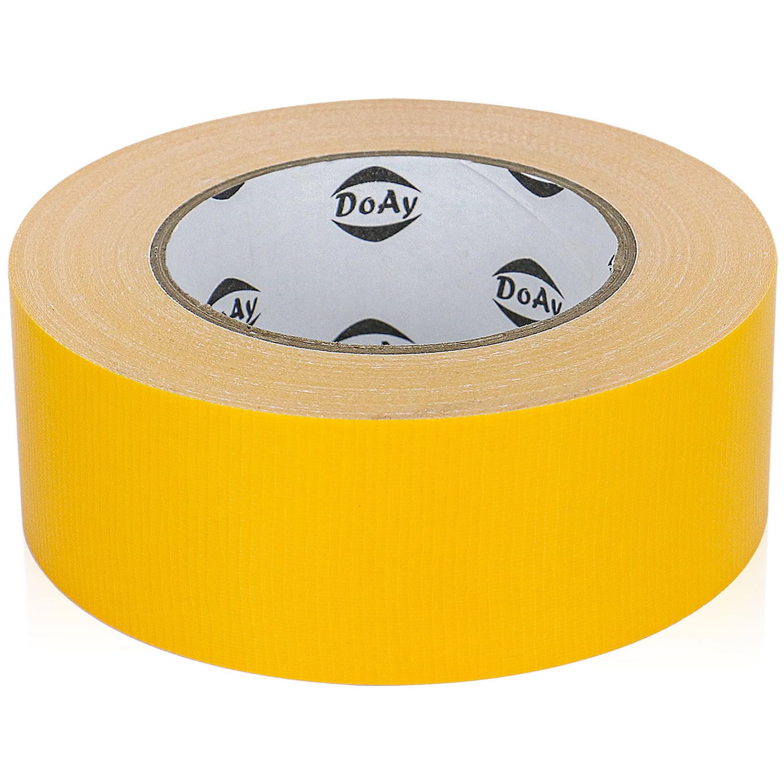 DOAY Yellow Duct Tape Heavy Duty - Upgraded to 9-Mil Thickness, 2 Inches x 40 Yards, Bright Color, Waterproof, Easy to Tear - Great for DIY, Repairs, Industrial, Professional Use, Indoor & Outdoor Use