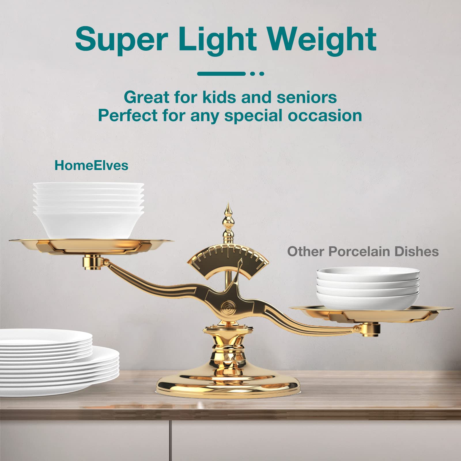 Dinnerware Set, HomeElves 18-PCS Kitchen Opal Dishes Set Service for 6, Lightweight Glass Plates and Bowls Set, Safety for Microwave & Dishwasher, Break and Chip Resistant