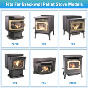 Burn Pot for Breckwell Big E SP1000/P1000, P23, P22 Maverick, P24 P24I Blazer, P2700, P4000, P2000, P2000I, P23I Pellet Stoves, A-S-BURNPOT Burn Pot for Breckwell Pellet Stove