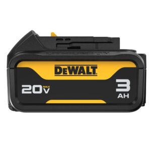 DEWALT 20V MAX Battery with LED Charge Indicator, 3 Amp Hour, 4 Pack (DCB200-4)