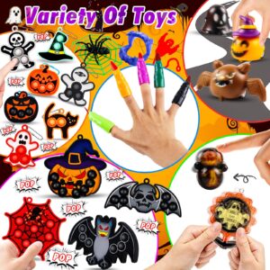 300 PCS Halloween Party Favors for Kids,Halloween Toys Bulk,Halloween Goodie Bag Fillers,Halloween Favors for Kids Classroom Prize