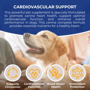 Kea Pets Doggie Condiments Cardiovascular Supplement for Dogs - Natural Dog Supplement Powder for Canine Heart Health and Performance