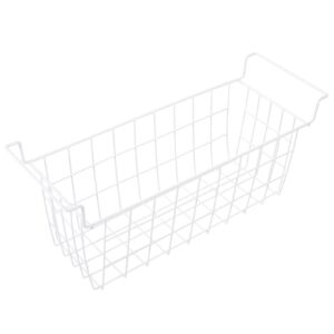 Homics Chest Freezer Baskets 20.5 Inch, Chest Freezer Organizer Bins Metal Wire Storage Baskets with Hanging Handles for Deep Freezer, Set of 2