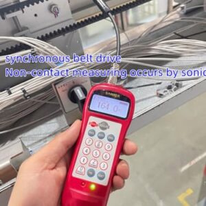 Sonic Belt Tension Meter U-508 SANKER Belt Tension Tester Tensiometer with Frequency Range 10Hz to 5000Hz Tension Range 0.01 to 99900N