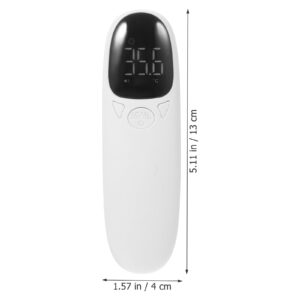 Abaodam Safe Thermometer 1 Set Pet Thermometer Small for Pets Digital Pet Temperature Monitor Digital Thermometer Rechargeable Thermometer Baby Cats and Dogs Ear Plastic Light Thermometer