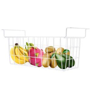 Homics Chest Freezer Baskets 20.5 Inch, Chest Freezer Organizer Bins Metal Wire Storage Baskets with Hanging Handles for Deep Freezer, Set of 2