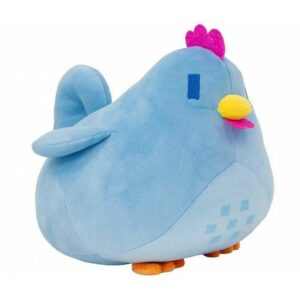 Buxomigrl Animal Chicken Plush Doll Farming Hen Plushie Stuffed Soft Pillow Christmas, Blue