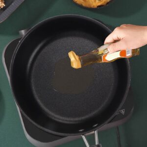 Frying Pan Stainless Steel Frying Pan - Non Stick, Stain Resistant, Ideal for Home and Restaurant Use(12cm)