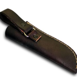 JNR Traders Leather Knife Sheath Handmade Heavy Duty 8 inch Knife Leather Sheath for 4 Inch Blade Fixed Blade Hunting Skinning Knife sh501