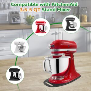 Acrylic Mixer Slider for Kitchen Aid 3.5qt, 4.5-5 quart Stand Mixer (Tilt Head), Must Have Appliance Countertop Accessories，Mixer Sliding Board Durable Slide Mat/Pad, One-Handed, Labor-Saving