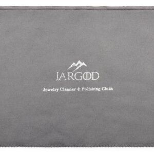 JARGOD Pro Size Silver Polishing Cloth Jewelry Cleaning Cloth 11" X 14" inches for Cleaning Gold, Silver and Platinum Jewelry Coins Watch, Keeps Jewelry Clean and Shining. (Pack of 1)