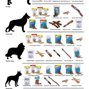 Natural Cravings Turkey Tendon Chew & Treat for Dogs and Cats | Glycerin-Free | Single Ingredient | Promotes Dental Health | 3oz Bags (Pack of 3)