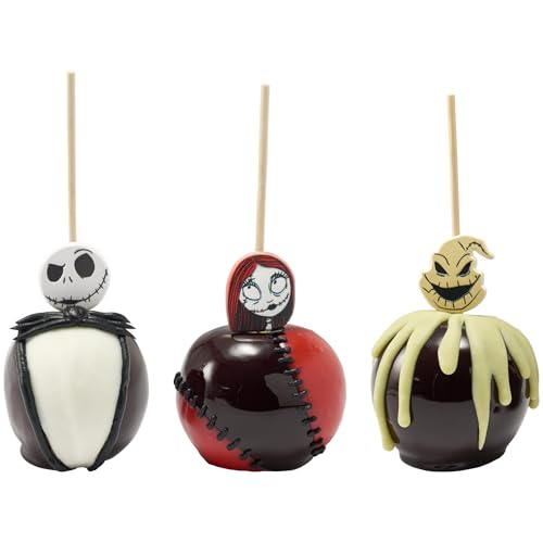 DecoPac The Nightmare Before Christmas Rings, Cupcake Decorations Featuring Jack, Sally, And Oogie Boogy - 24 Pack