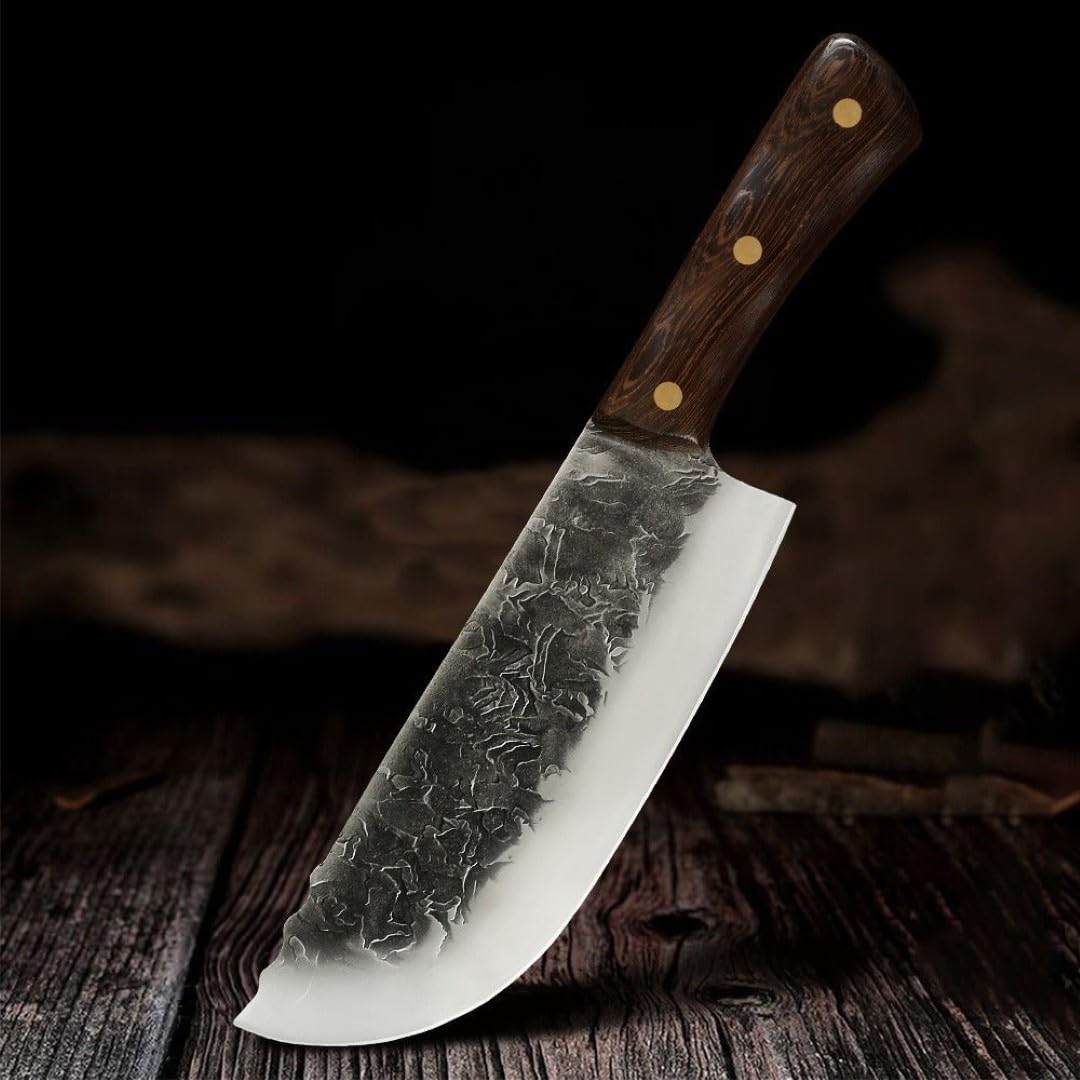 Lifespace 7,5in Hammer Forged Chef Cleaver