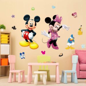 Mouse Wall Decal Kids Room Sticker Cartoon Mural Decor Home