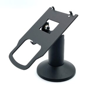 DCCStands Verifone M400/M440 Swivel and Tilt Low Profile 4" Terminal Stand, Screw-in and Adhesive, Black