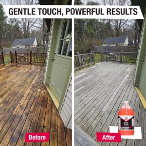 Southeast Softwash Wood Wizard RevivePro Cleaner: Elevate Your Deck and Fence Wood's Natural Charm with SESW's Premium Care Solution (1)