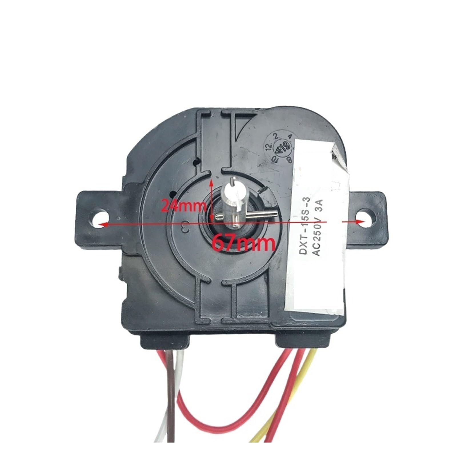 MiJob Semi-Automatic Double-Cylinder Washing Machine 4-Wire Single Series Timer Washing Switch Timer