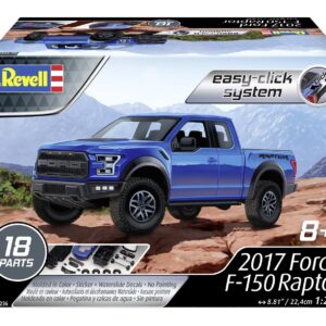 Level 2 Easy-Click Model Kit 2017 Ford F-150 Raptor Pickup Truck 1/25 Scale Model by Revell