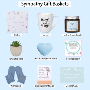 Ithmahco Sympathy Gifts For Loss Of Loved One, Sympathy Gift Baskets, Bereavement Gifts Idea, Condolences Gift Basket For Loss, Sorry For Your Loss Gifts, Sympathy Gifts For Loss Of Mom, Friend