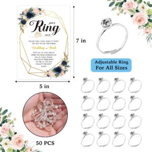 Put the ring in it's bridal shower game with rings, bridal shower game don't say bridal game rules and 50 metal rings, bridal shower to guests wedding shower game-JZDS003