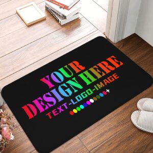 custom rug personalized decoration door mat customized non-slip area floor carpet 16 x 24 inch for bedroom bathroom living room entryway office