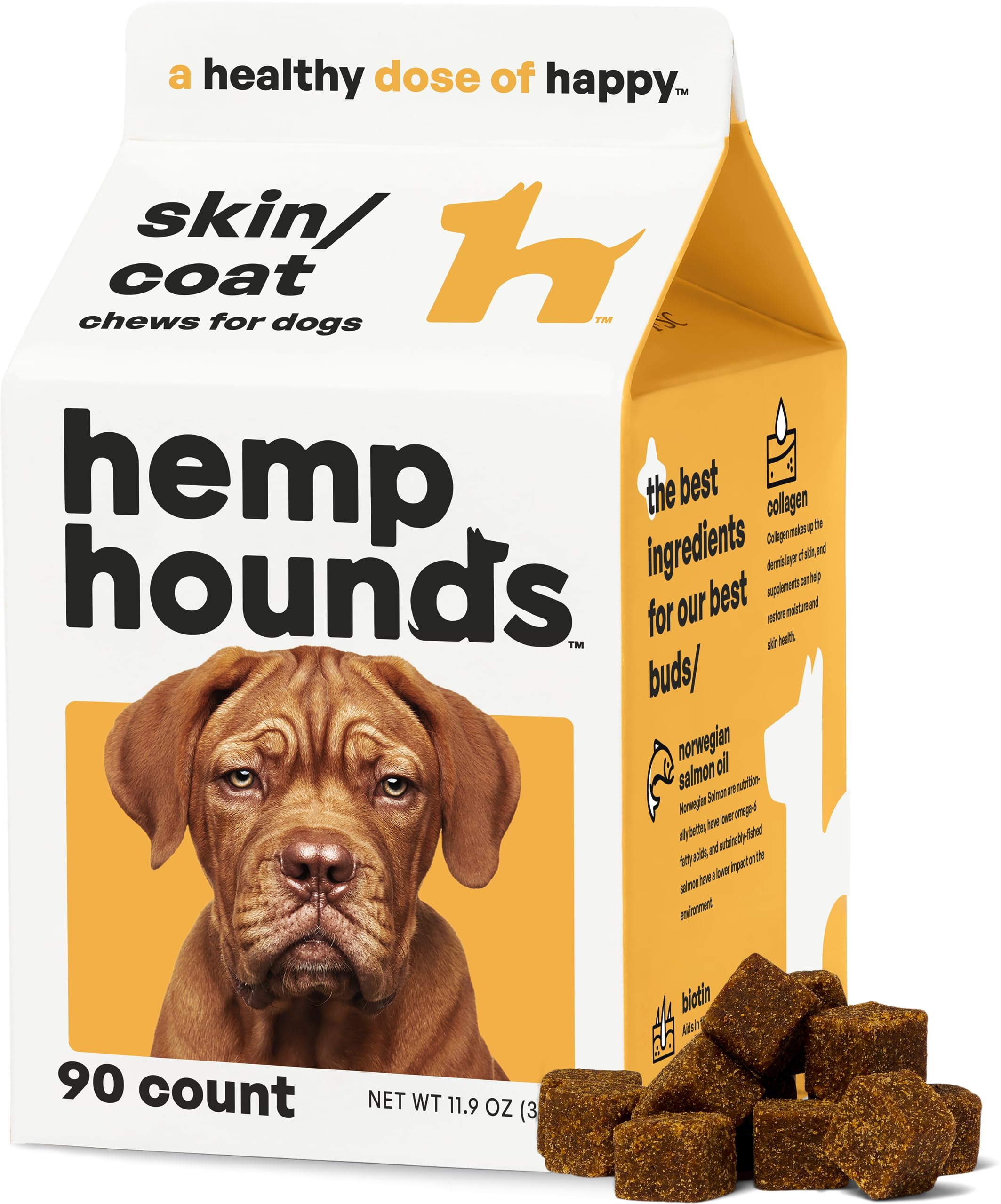 Hemp Hounds Bundle | Herbal Skin & Coat | Hip & Joint Chews for Dogs