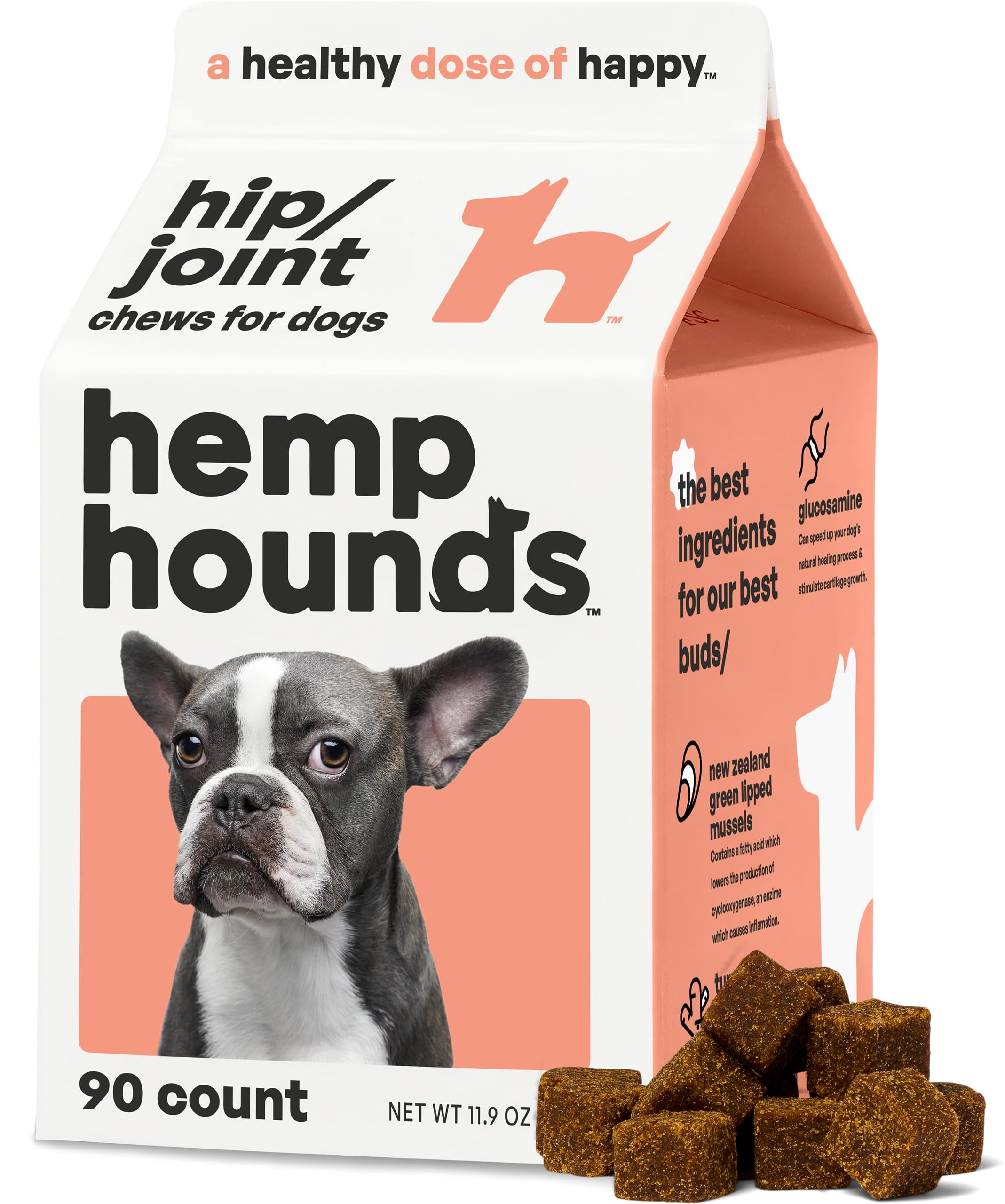 Hemp Hounds Bundle | Herbal Skin & Coat | Hip & Joint Chews for Dogs