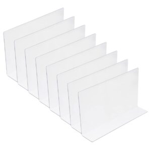 8 pcs shelf dividers closet organizer shelf separators neat tidy closets shelves