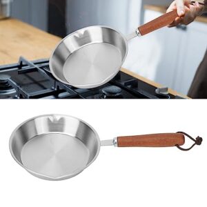 egg pan, non stick frying pan stainless steel frying pan non stick egg pan fry pan for household restaurant induction cooker (12cm)