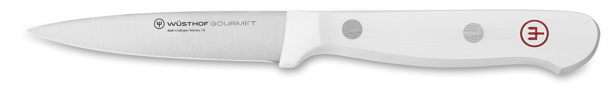 WÜSTHOF Gourmet White 3" Spear Point Paring