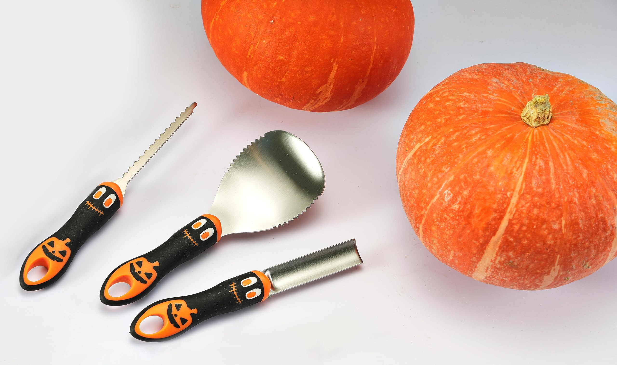 Unilove Halloween Pumpkin Carving Kit Professional and Heavy Duty Stainless Steel Tools (11PCS)