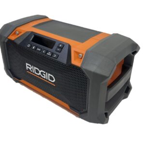 RIDGID 18V Hybrid Jobsite Radio with Bluetooth Technology (Tool Only) R84089B