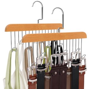 belt organizer belt hanger for closet,bra hangers for closet organizer,360°rotating closet organizers for dorm & apartment for blet bra tank top