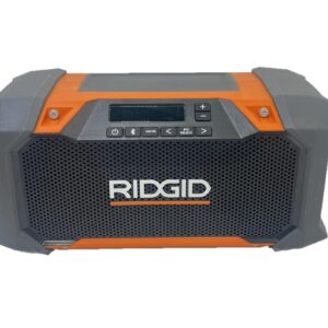 RIDGID 18V Hybrid Jobsite Radio with Bluetooth Technology (Tool Only) R84089B