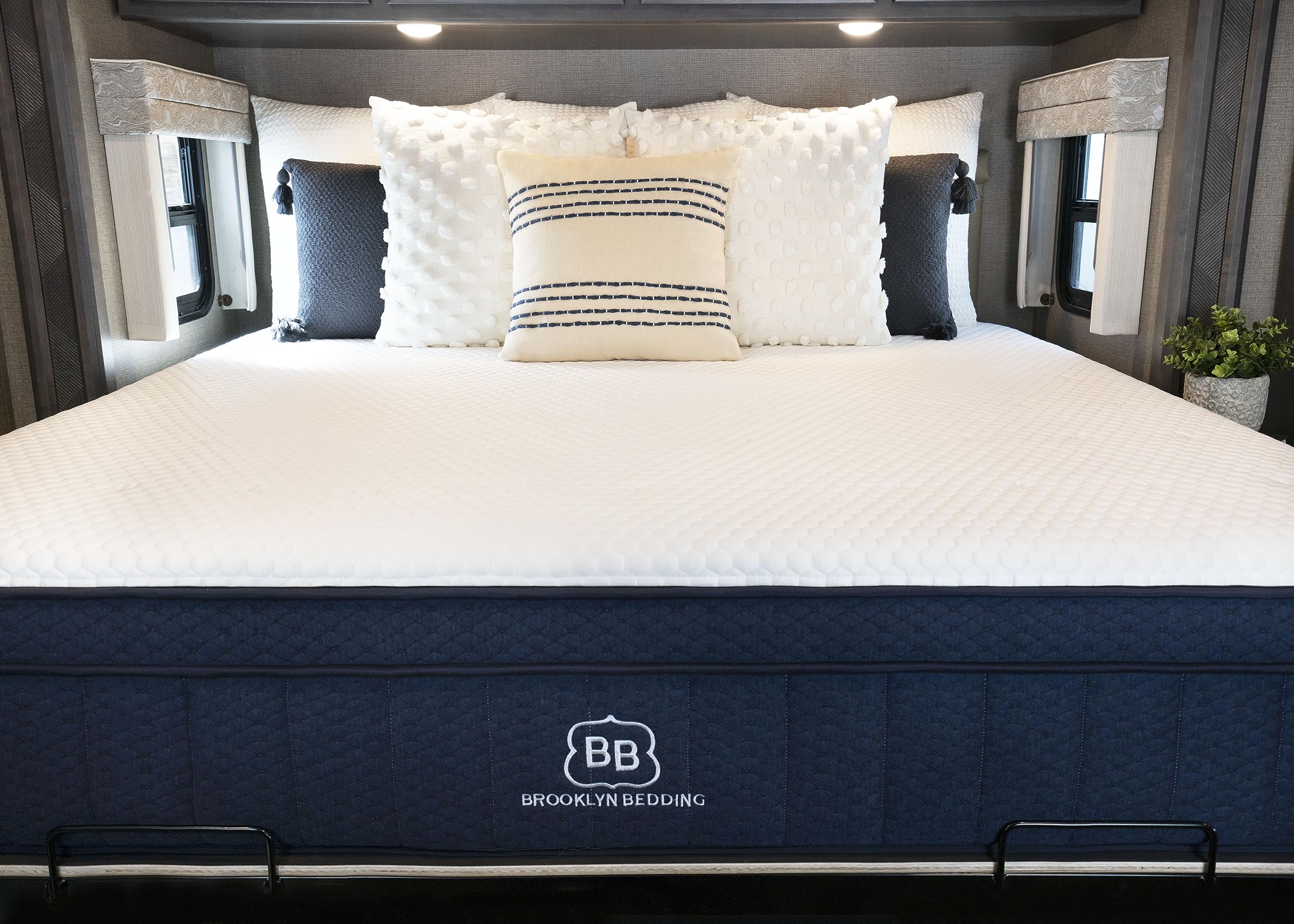 Brooklyn Bedding Aurora Luxe RV Mattress - Medium, RV King (72x80)