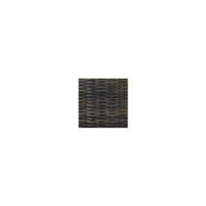 Signature Design by Ashley Coastline Bay Outdoor Patio All-Weather Resin Wicker Ottoman with Cushion, Beige & Dark Brown