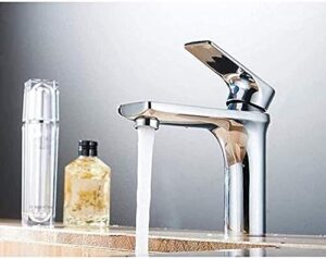 faucet kitchen tap kitchen faucet new bathroom sink faucet chrome single handle basin faucet mixer hot & cold water bath accessories