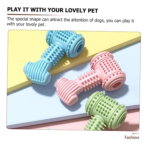 Amosfun 5pcs Dog Toy Puppies Teething Dental Toys Puppy Teething Toys Dog Teeth Cleaning Toy Small Dog Accessories Small Dogs pet Toys Small Chewing Toy pet chew Toy The Dog Outdoor TPR