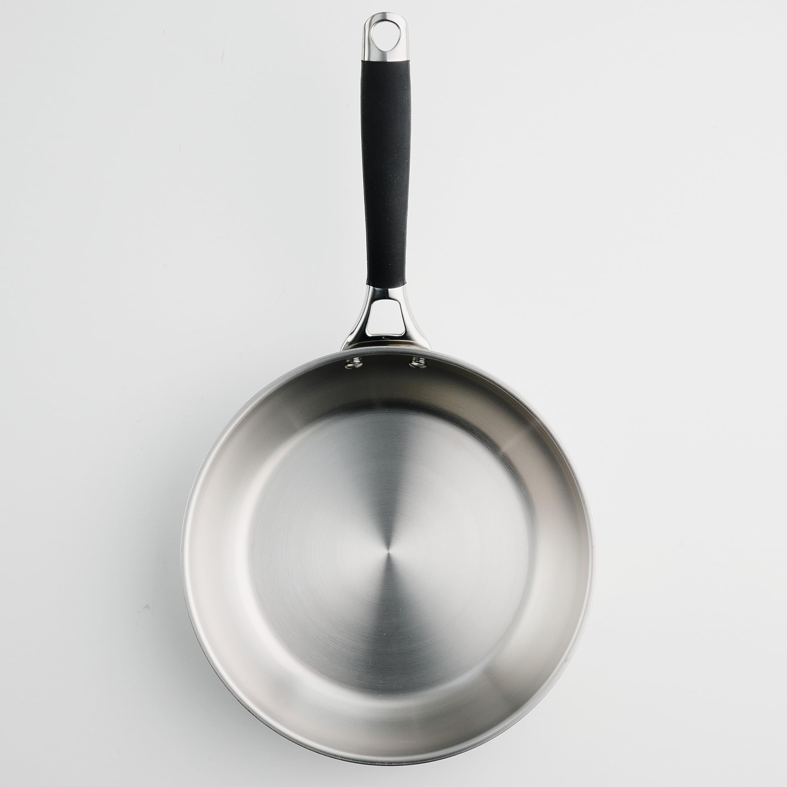 Tramontina Guru 9.5 in Stainless Steel Fry Pan, 81502/005DS