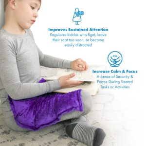 Harkla Weighted Lap Pad for Kids (Lavender)