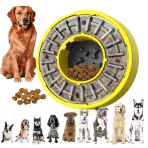 C and E Limited Awesome Puzzle Slow Feeder Dog Bowl; Prevents & Relieves Anxiety & Boredom! Better Digestion Leads to a Happier & Healthier Pet. Wonderful Enrichment Dog Bowl, Dog Puzzle Bowl