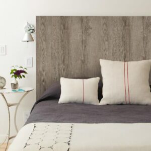 GloryTik 78.7"X17.7" Grey Brown Wood Grain Contact Paper Faux Wood Peel and Stick Wallpaper Wood Removable Self Adhesive Waterproof Wallpaper