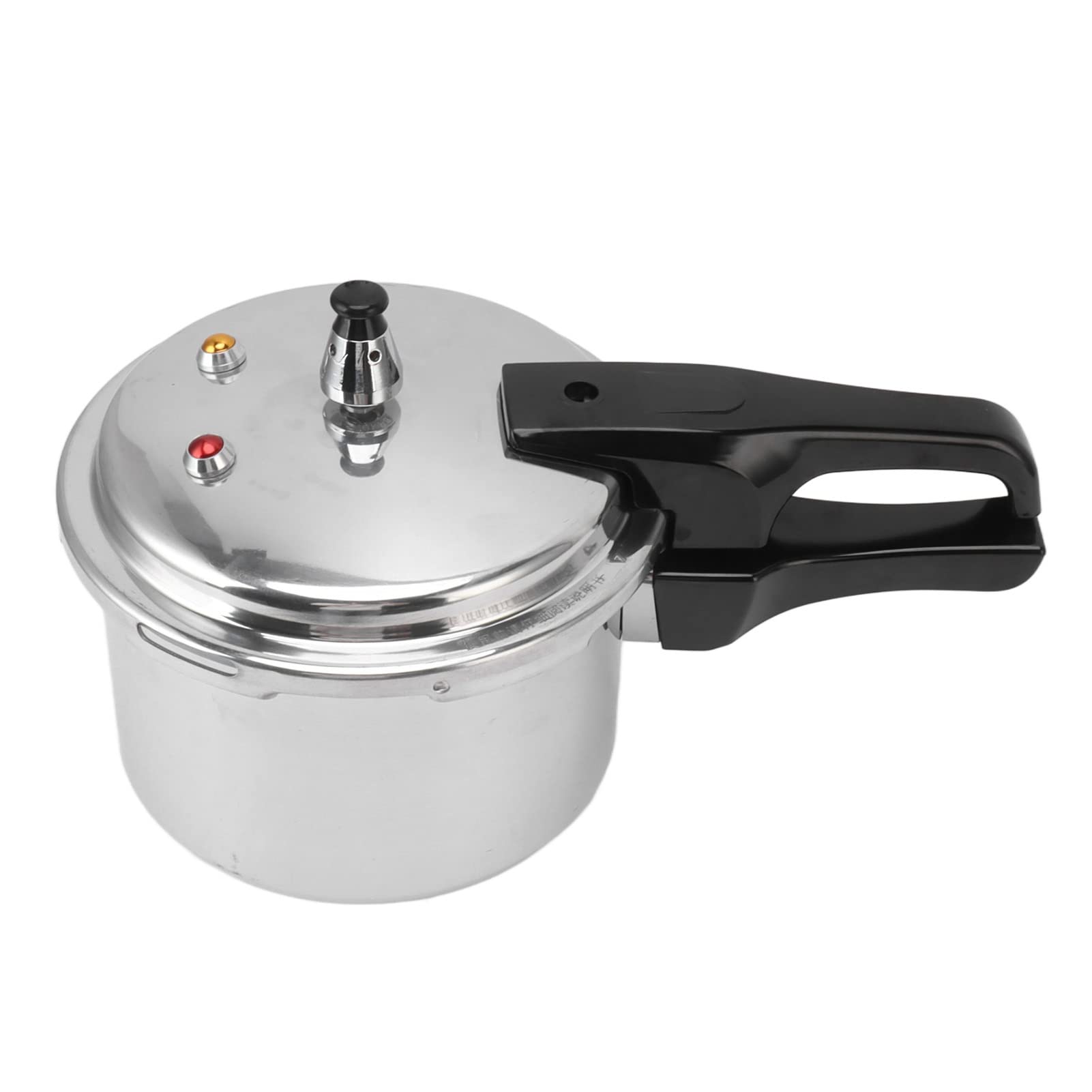 Glomora Mini Pressure Cooker, Small Pressure Cooker,3L Aluminum Alloy Pressure Cooker Mini Pressure Cooker,18cm Single Bottom Gas Dedicated for Gas Stove Induction Cooker