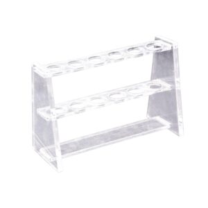 begino acrylic test tube rack 6 wells clear holder for 10ml centrifuge tubes