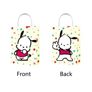 Minamihong Party Favor Bags 16PCS for Rabbit Gift Bags Goodie Bags Rabbit Treat Candy Bags for Rabbit Themed Birthday Party Supplies Decorations